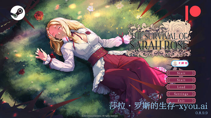 [PC][SLG/汉化/NTR]莎拉罗斯的生存/The Survival of Sarah Rose Ver0.8.9.9 AI汉化 [1628.9MB]