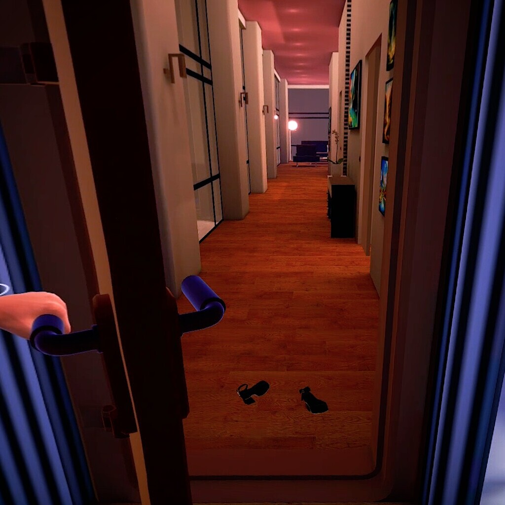 【VR】ミスター秘密侵入VR ―SNSの裏側、彼女の家に忍び込んだら、トイレもベッドも覗き見放題…―【Quest単体/PCVR対応】 [いちゃらぶXR研究所]