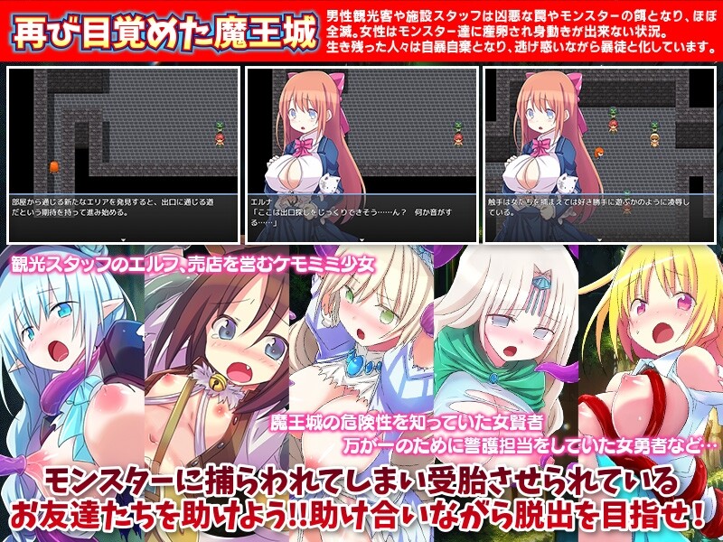 人気観光スポットとなった かつての魔王城で新たなエリアが発見されましたWW [REP!]